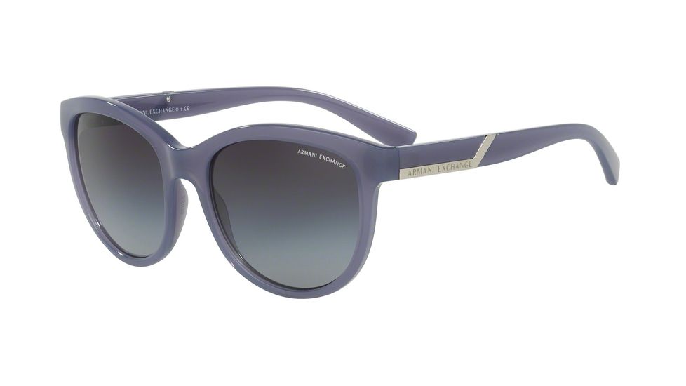 Armani Exchange AX4051S Bifocal Prescription Sunglasses AX4051S-81918G-55 - Lens Diameter 55 mm, Frame Color Mineral Mauve Milky