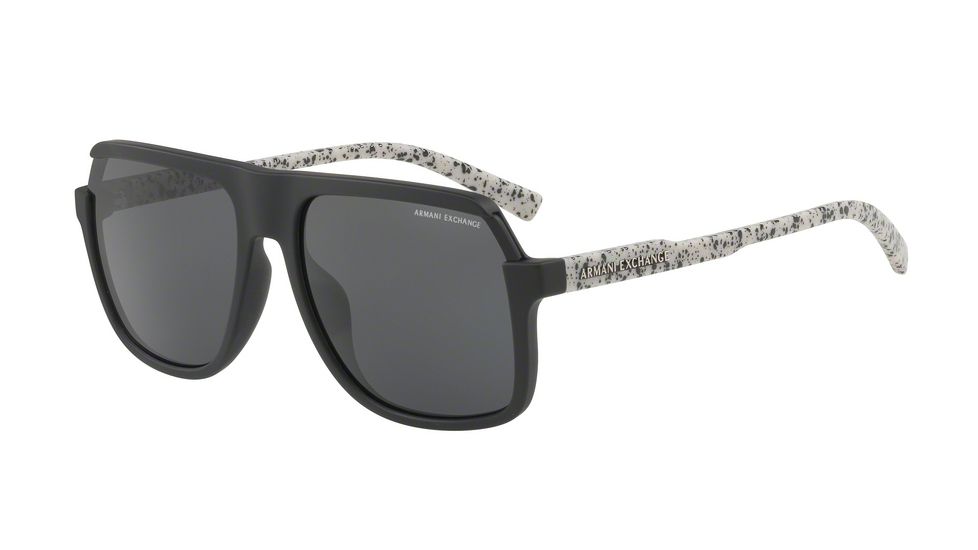 Armani Exchange AX4066SF Bifocal Prescription Sunglasses AX4066SF-807887-58 - Lens Diameter 58 mm, Frame Color Matte Black