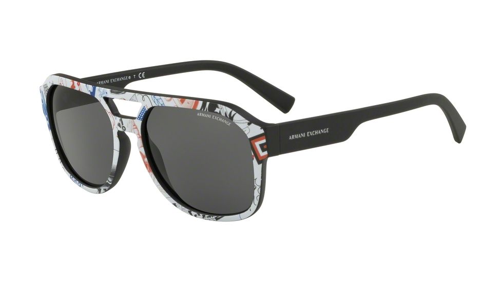 Armani Exchange AX4074S Prescription Sunglasses AX4074S-826187-57 - Lens Diameter 57 mm