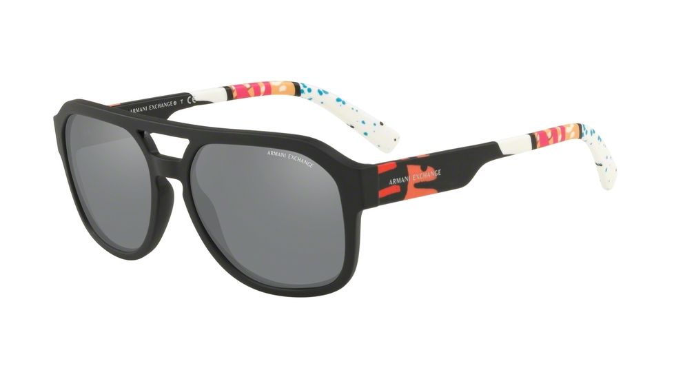 Armani Exchange AX4074S Prescription Sunglasses AX4074S-82676G-57 - Lens Diameter 57 mm