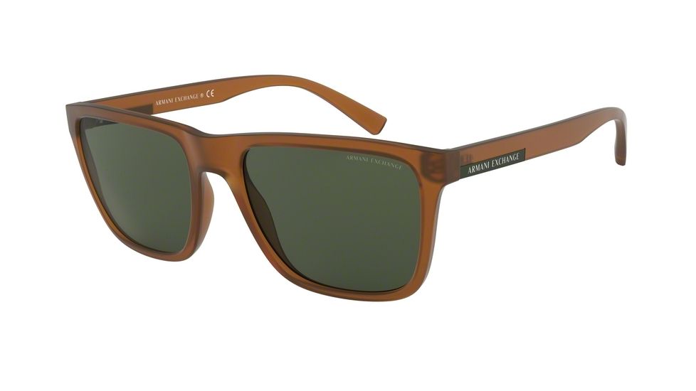 Armani Exchange AX4080S Progressive Prescription Sunglasses, 57mm, AX4080S-827771-57-PRO