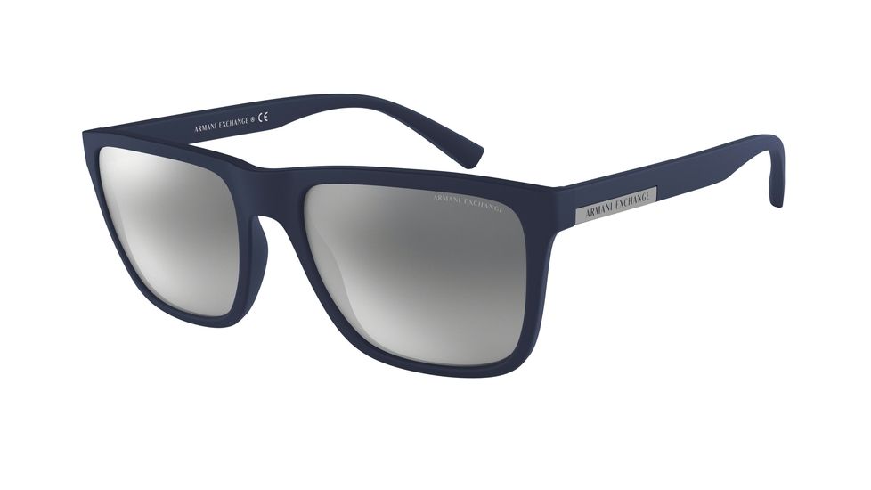 Armani Exchange AX4080S Progressive Prescription Sunglasses, 57mm, AX4080S-82786G-57-PRO