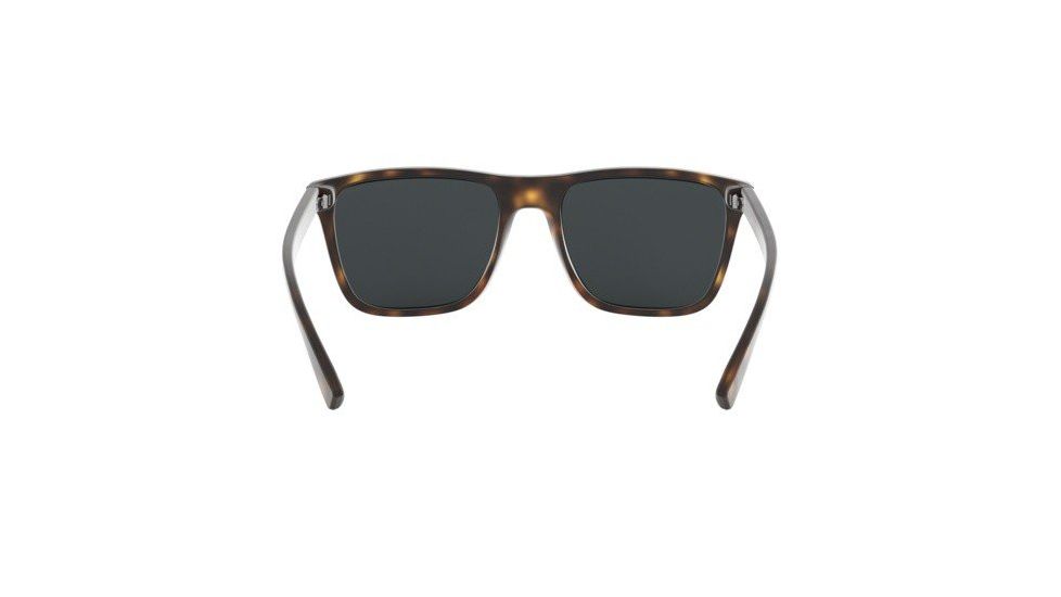 Armani Exchange AX4080S Progressive Prescription Sunglasses, 57mm, Matte Havana, AX4080S-802980-57-PRO