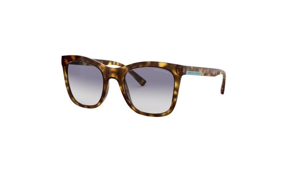 Armani Exchange AX4082SF Bifocal Prescription Sunglasses, 52mm, Havana, AX4082SF-803719-52-BI