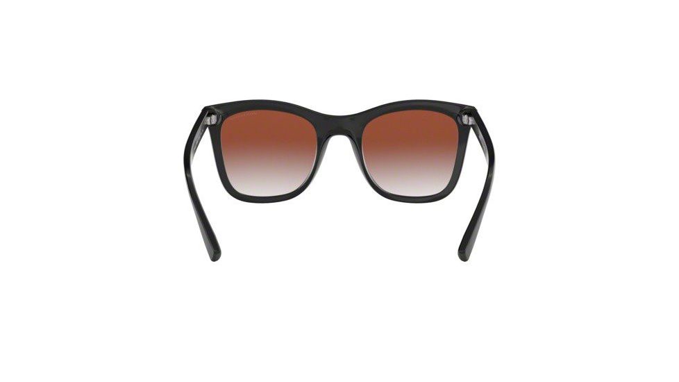 Armani Exchange AX4082SF Bifocal Prescription Sunglasses, 52mm, Black, AX4082SF-81586F-52-BI