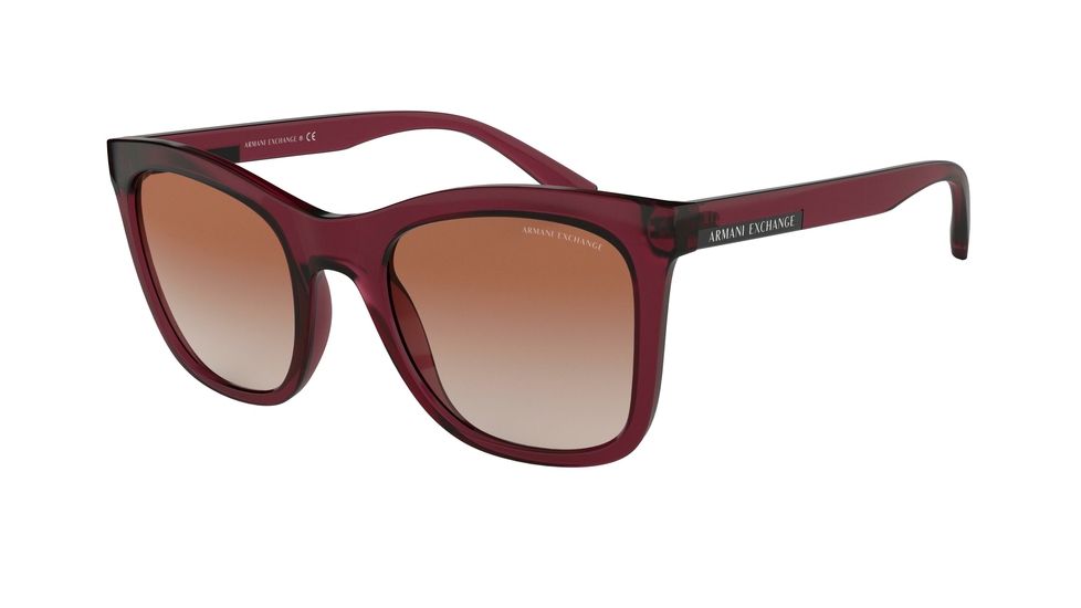 Armani Exchange AX4082SF Bifocal Prescription Sunglasses, 52mm, AX4082SF-827613-52-BI