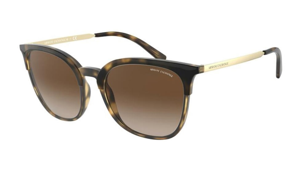 Armani Exchange AX4091S Sunglasses 803713-54 - , Brown Gradient Lenses