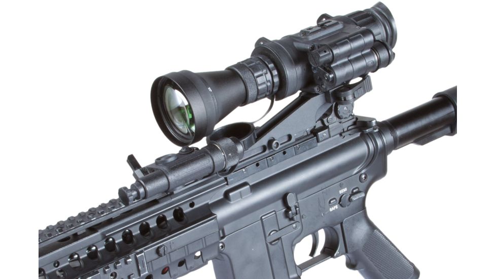 Armasight AIM PRO-L - Advance Integrated Mount Pro for NV Monoculars with 3x Magnification Nyx-14, Spark, Sirius, PVS-14 w/Adapter, Black ANKI000049