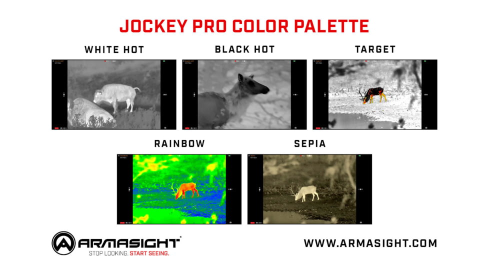 Armasight Jockey 640 Pro 1x25mm Thermal Clip On