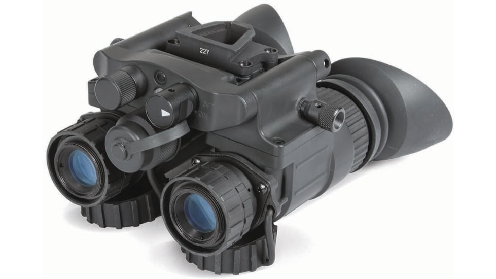 Armasight BNVD-51 Dual-Channel Night Vision Binoculars, Gen 3 Max 1800 FOM Ghost White Phosphor IIT, 51 Degree FOV, Black, NSGNYX15M5G9PA1