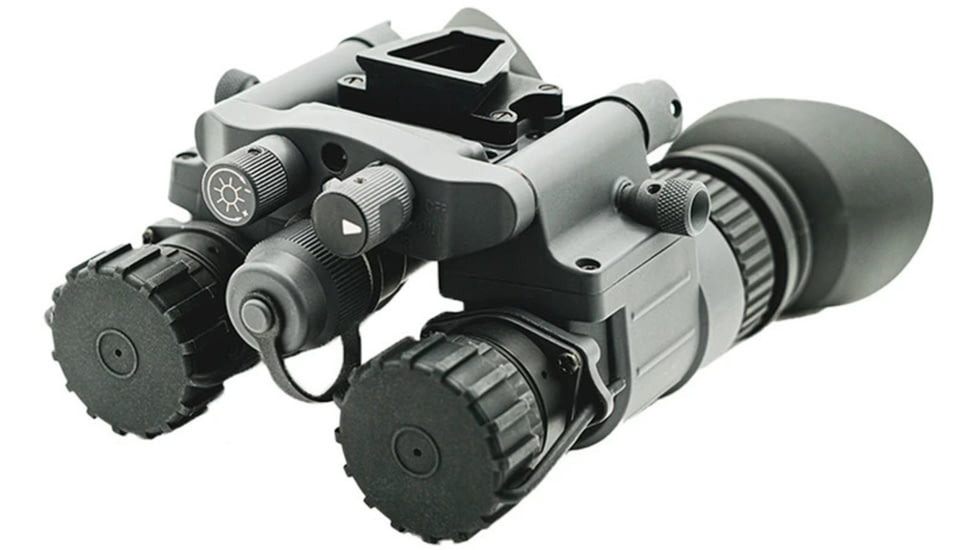 Armasight BNVD-40 Go Kit, Night Vision Binoculars w/ Battery Pack, Gen 3 Ghost White Phosphor IIT, 40 Degree FOV, Gray, Gray, NSGNYX15M4G9DBB2