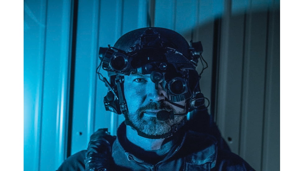 Armasight BNVD 51-3GN White Phosphor Compact Dual Tube Night Vision Goggle/Binocular, Black, NSGNYX15M5G9NA1