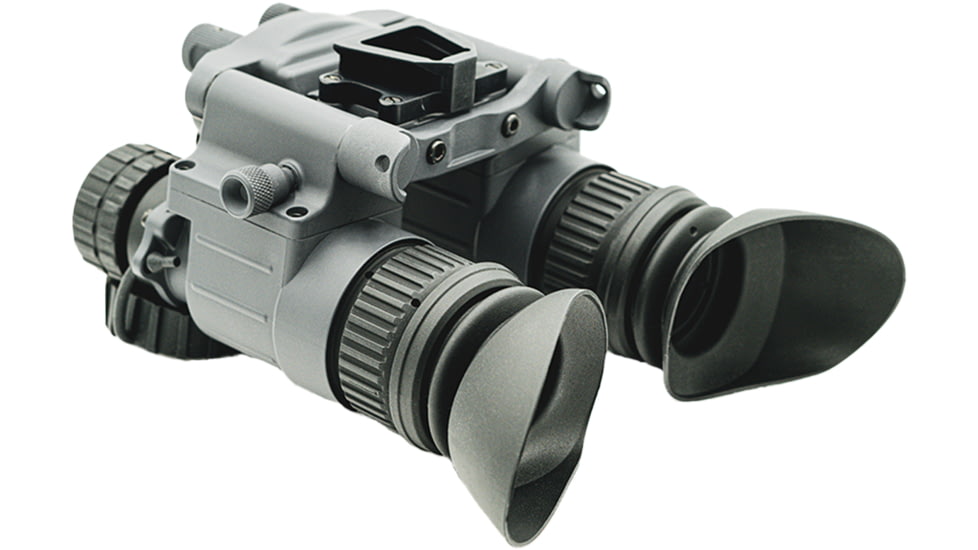 Armasight BNVD-40 1x27mm Dual-Channel Night Vision Binoculars, Powered By Pinnacle Gen 3 Ghost White Phosphor IIT, 40 Degree FOV, Gray, NSGNYX15M4G9DX2