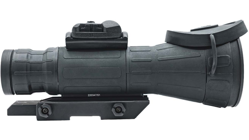 Rearmed, Armasight CO-LR Clip-On Night Vision for Long Range, Powered By Pinnacle Gen 3 Ghost White Phosphor IIT, Black, NSCCOLR001G9DX1-REARMED