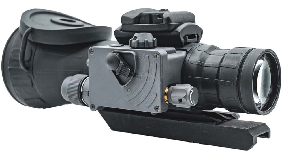 Rearmed, Armasight CO-LR Clip-On Night Vision for Long Range, Powered By Pinnacle Gen 3 Ghost White Phosphor IIT, Black, NSCCOLR001G9DX1-REARMED