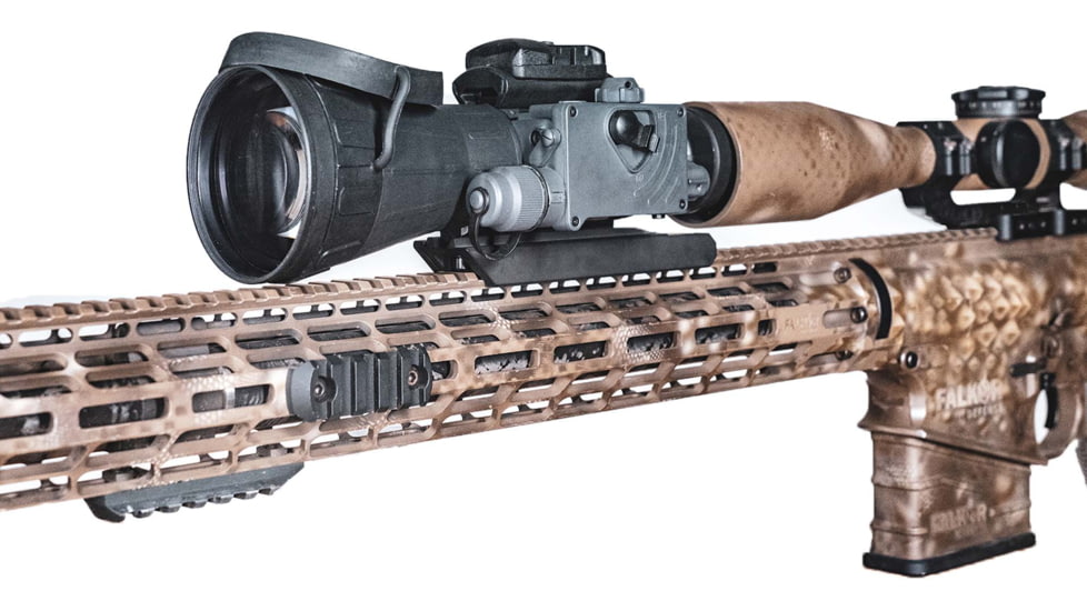 Rearmed, Armasight CO-LR Clip-On Night Vision for Long Range, Powered By Pinnacle Gen 3 Ghost White Phosphor IIT, Black, NSCCOLR001G9DX1-REARMED