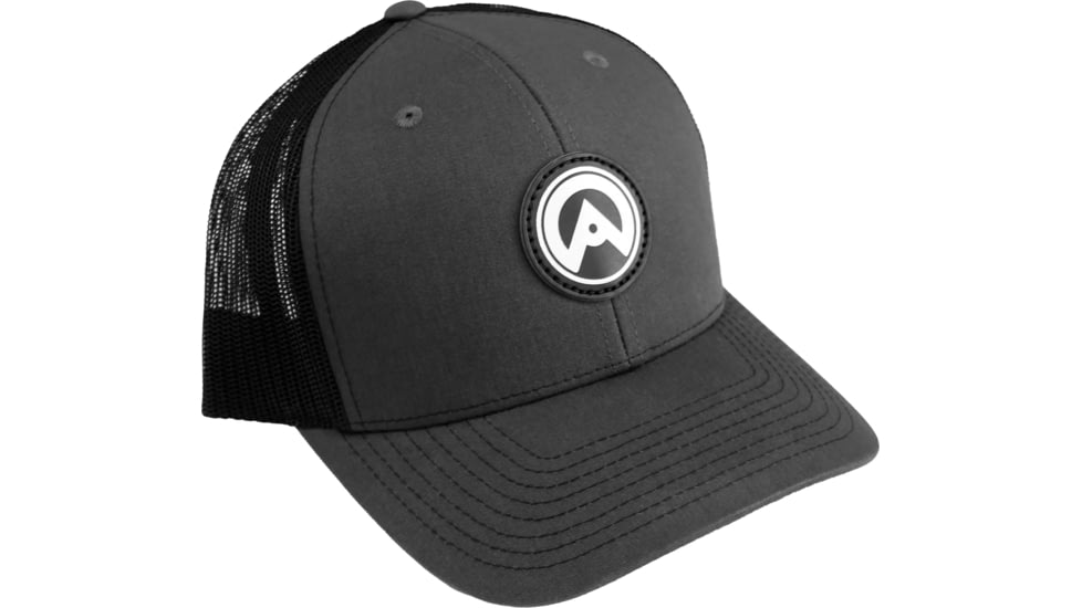 Armasight Logo Snapback Trucker Hat, Charcoal/Black, One Size, AAHASBBOXX