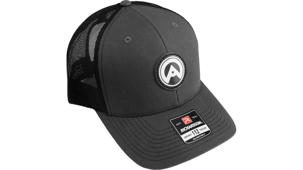 Armasight Logo Snapback Trucker Hat, Charcoal/Black, One Size, AAHASBBOXX