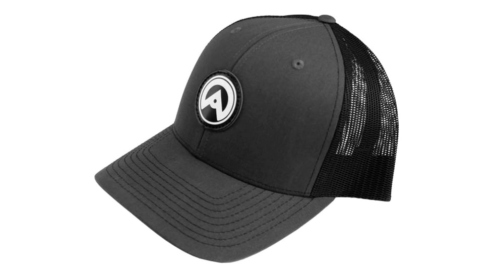 Armasight Logo Snapback Trucker Hat, Charcoal/Black, One Size, AAHASBBOXX