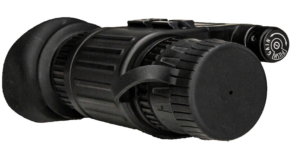 Armasight Multi-Purpose 51 degree FOV Night Vision Monocular Gen 3, Ghost White Phosphor, Black, 2.8 x 1.9 x 4.1, NSMNYX14M5G9DA1