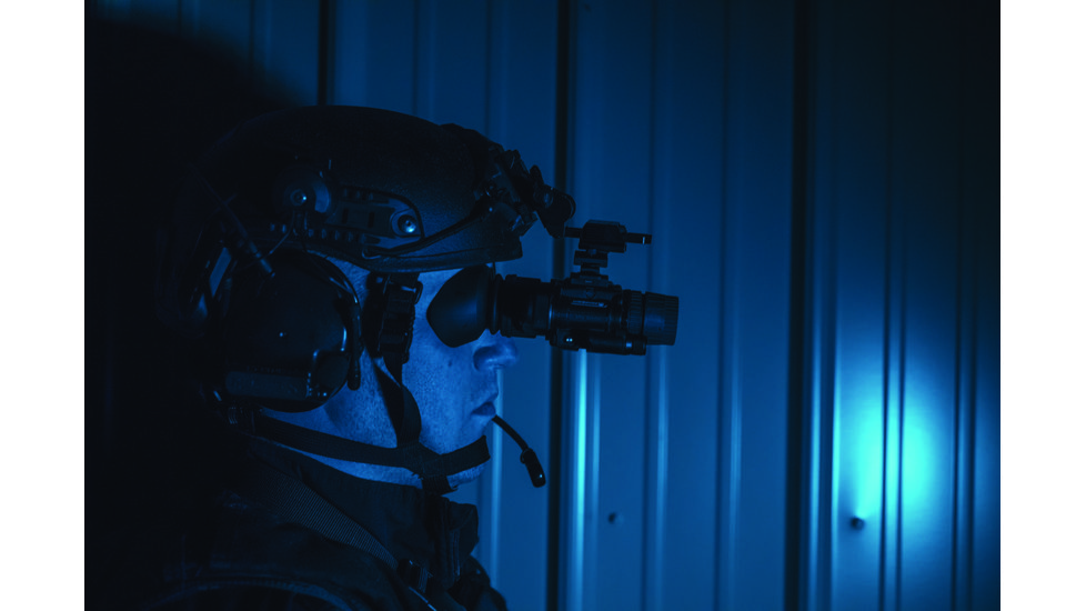 Armasight Multi-Purpose 51 degree FOV Night Vision Monocular Gen 3, Ghost White Phosphor, Black, 2.8 x 1.9 x 4.1, NSMNYX14M5G9DA1