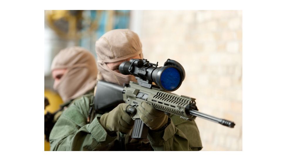 Armasight Nemesis 6X QS Night Vision Rifle Scope Gen 2Plus Quick Silver White Phosphor