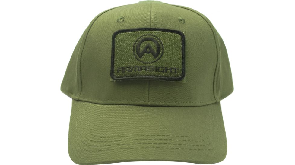 Armasight Olive Drab PROMO Hat with Patch and Velcro 