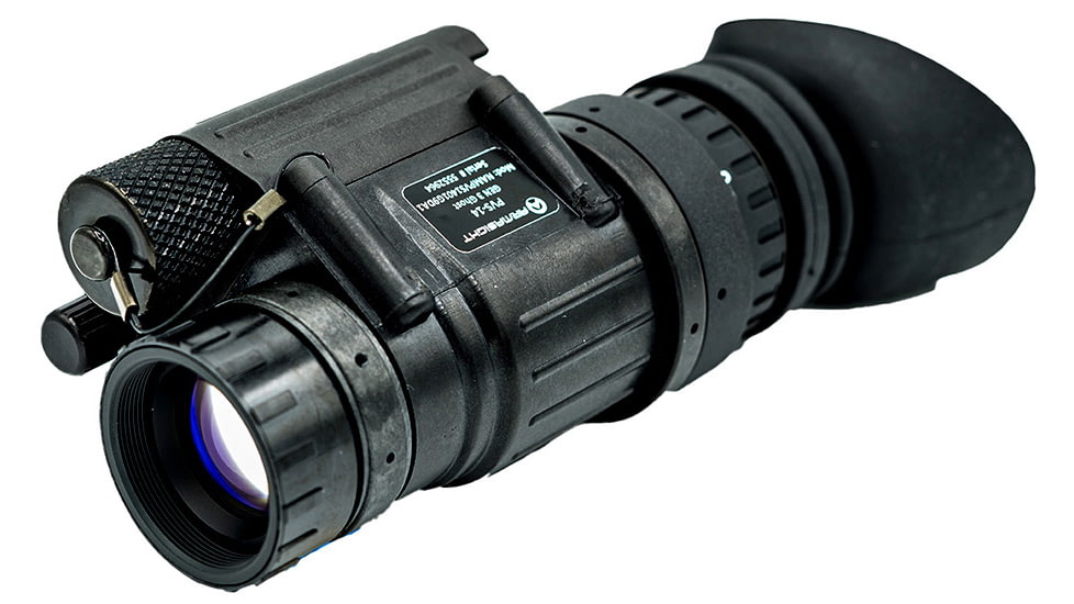 Armasight PVS-14 Multi-Purpose Night Vision Monocular, Gen 3 Bravo Ghost White Phosphor IIT, NAMPVS1401G9DA1