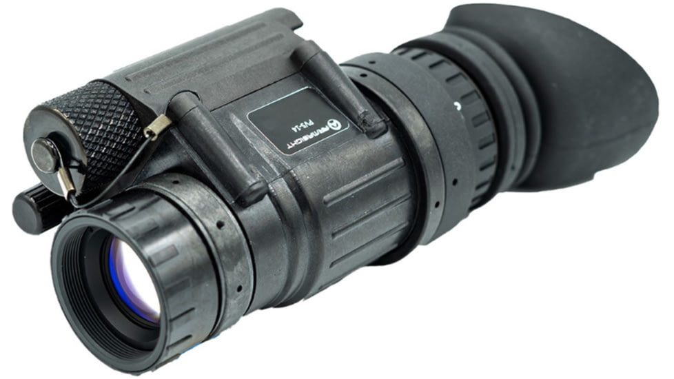 Armasight PVS-14 Multi-Purpose Night Vision Monocular w/ 3x Lens, High Performance Gen 3 Ghost White Phosphor IIT, Black, Black, NAMPVS1401G9DBB1