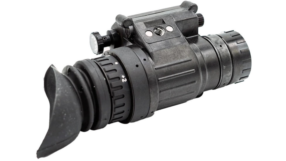 Armasight PVS-14 Multi-Purpose Night Vision Monocular w/ 3x Lens, High Performance Gen 3 Ghost White Phosphor IIT, Black, Black, NAMPVS1401G9DBB1