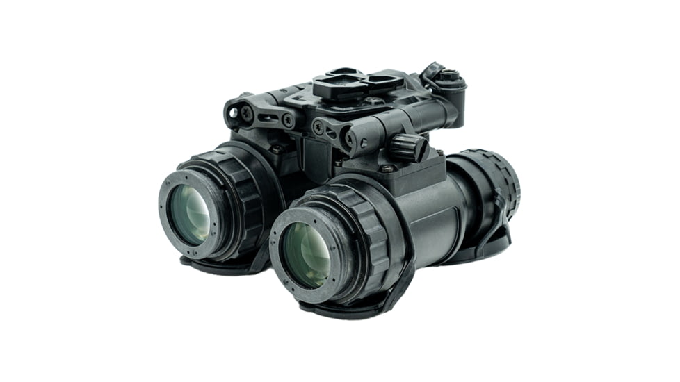 Armasight PVS-31 1x27mm Night Vision Binoculars, Powered by Pinnacle Elite Gen 3 Ghost White Phosphor IIT, Black, NEBF50321G9DL1