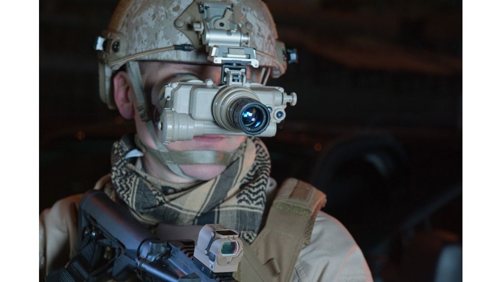 Armasight PVS-7 QS Gen 2+ Night Vision Goggles Quick Silver White Phosphor, 47-54 lp/mm, Tan NAMPVS7001Q3DI2