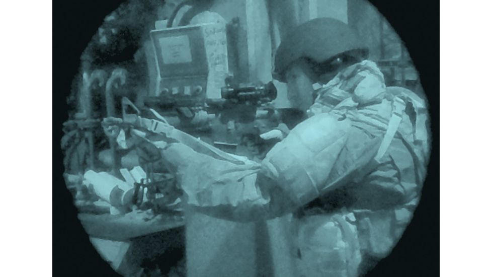 Armasight PVS14 QS Gen 2+ Night Vision Monocular, Chrome Black &amp; White Tube NAMPVS1401Q9DI1