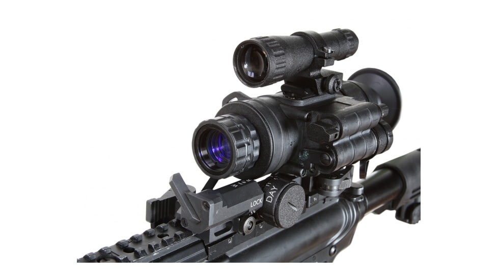 Armasight Sirius Ghost MG Multi-Purpose Night Vision Monocular Gen 3 Ghost White Phosphor Manual Gain, Black NSMSIRIUS1GMDA1