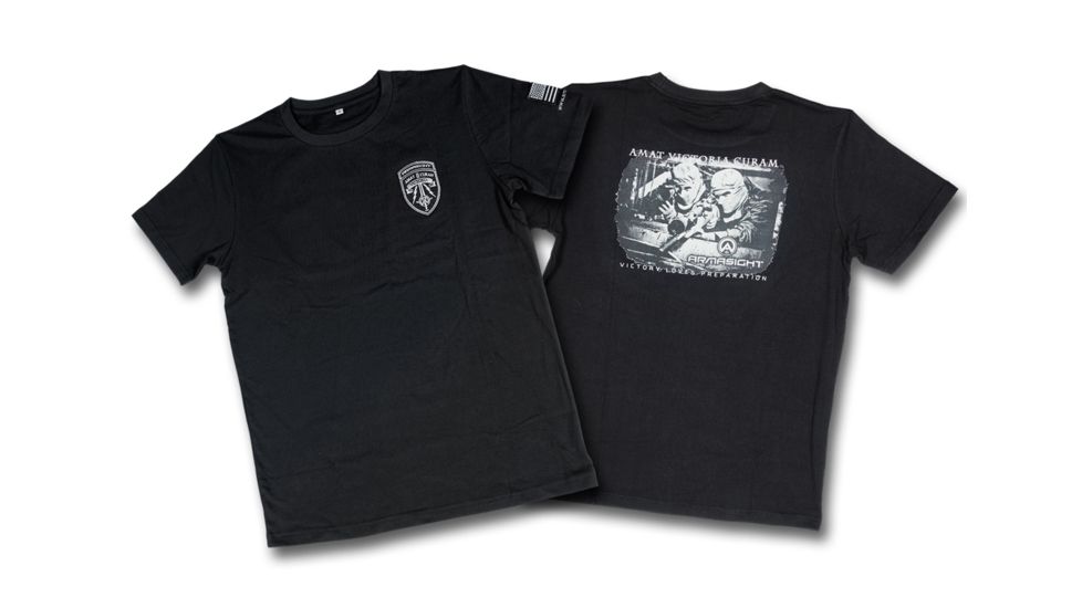 Armasight T-Shirt Amat Victoria Curam, Black, 2XL ASTSHIRT100XXLBLK