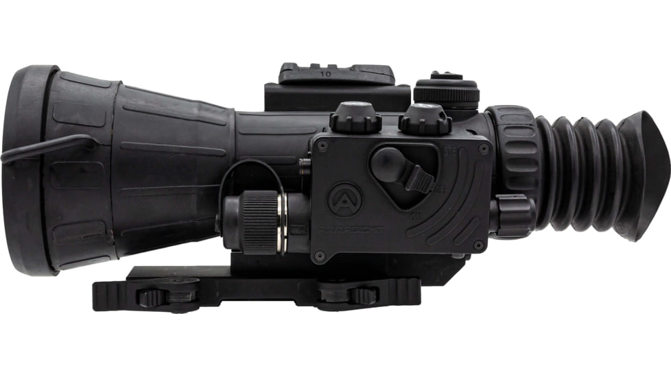 Armasight Vulcan 4.5x Magnification Night Vision Rifle Scope, Gen 3 Max 1800 FOM Ghost White Phosphor IIT, Black, NRWVULCAN4G9PA1