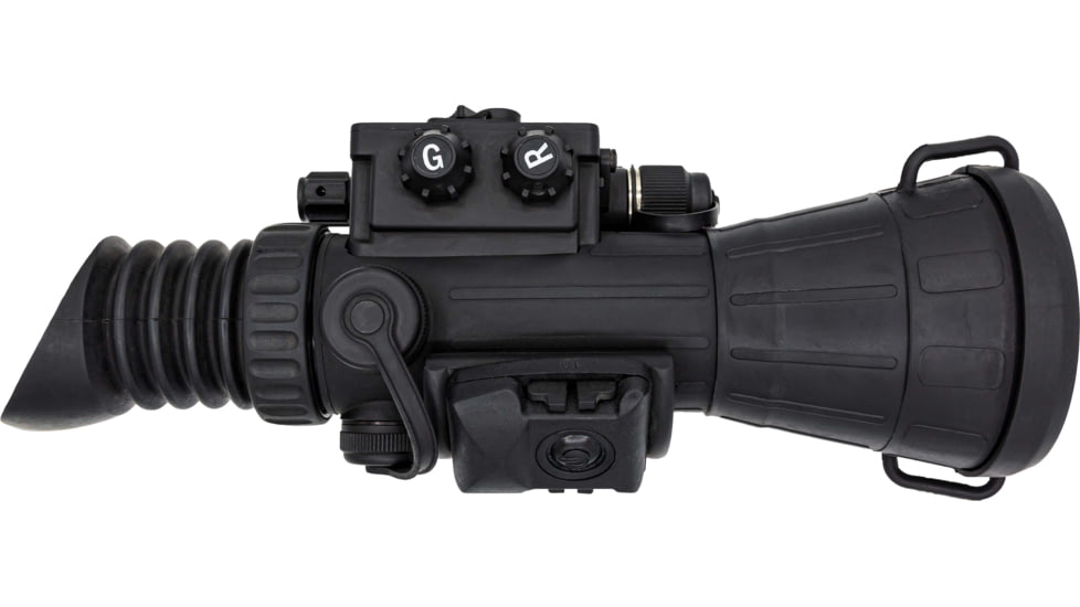 Armasight Vulcan 4.5x Magnification Night Vision Rifle Scope, Gen 3 Max 1800 FOM Ghost White Phosphor IIT, Black, NRWVULCAN4G9PA1