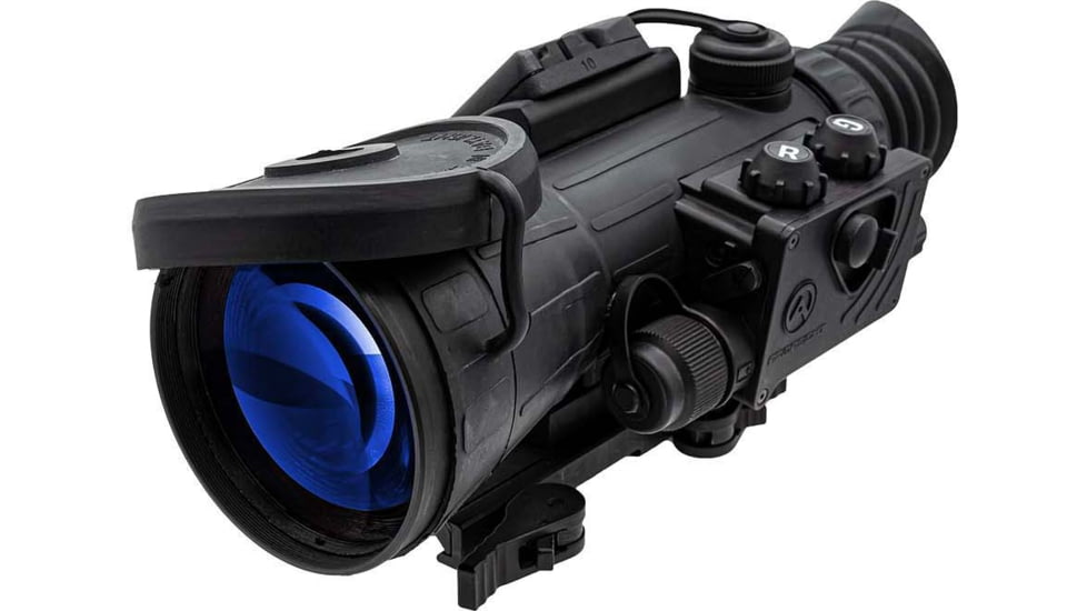 Armasight Vulcan 4.5x Magnification Night Vision Rifle Scope, Gen 3 Max 1800 FOM Ghost White Phosphor IIT, Black, NRWVULCAN4G9PA1