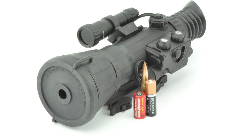 Armasight Vulcan 6X QSi MG Compact Professional 6x Night Vision Rifle Scope Gen 2+ Quick Silver White Phosphor w/ Manual Gain NRWVULCAN6Q9II1