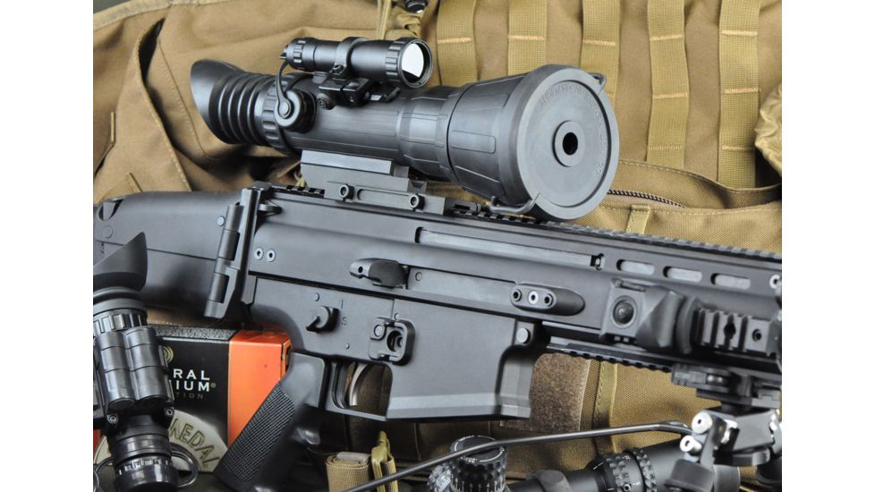 Armasight Vulcan 6X QSi MG Compact Professional 6x Night Vision Rifle Scope Gen 2+ Quick Silver White Phosphor w/ Manual Gain NRWVULCAN6Q9II1