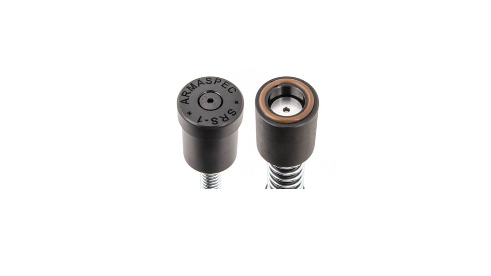 Armaspec Stealth Recoil Spring, AR-15, SRS-9, 9mm Luger, Black/Silver, ARM153-9, EDEMO4
