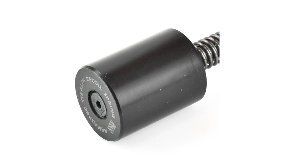 Armaspec Stealth Recoil Spring, AR-15, SRS-9, 9mm Luger, Black/Silver, ARM153-9, EDEMO4