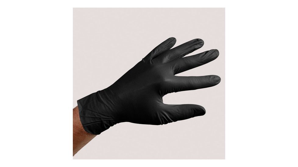 BLACK POWDER FREE NITRILE GLOV