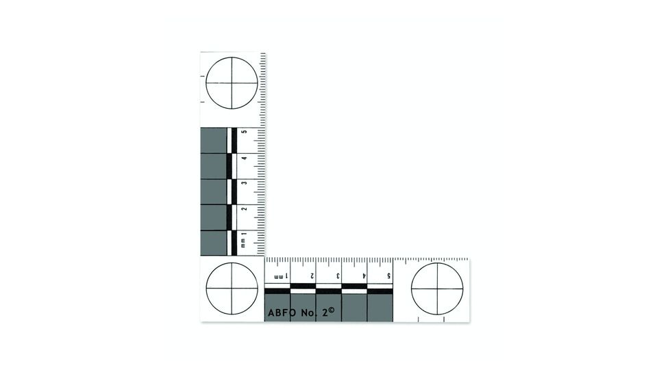 Armor Forensics Abfo No. 2 Bitemark Scale - 6-3875