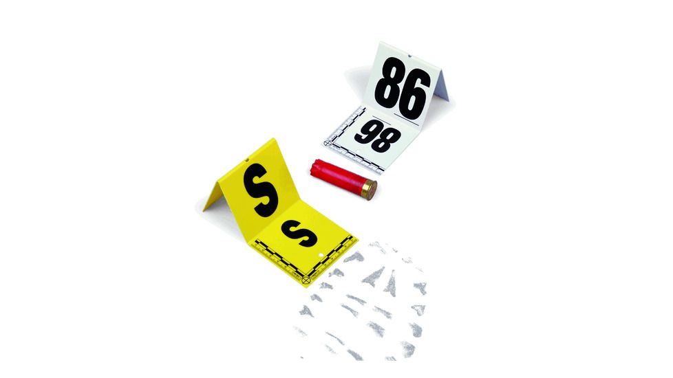 Armor Forensics Id Tent 10 Blank Yellow - IDT-BLNKY