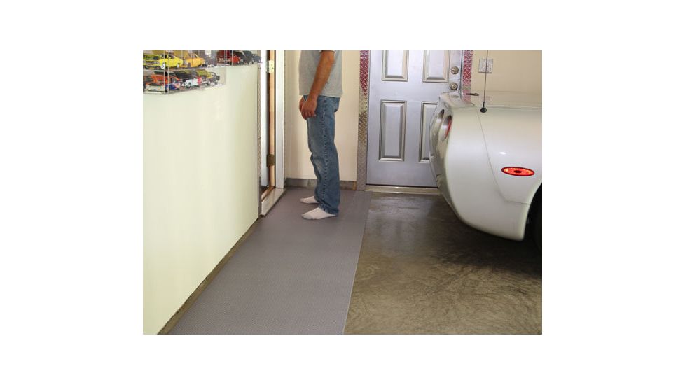 ArmorAll 29inx9ft Garage Floor Runner, Diamond Plate, 29inx9ft AAGFR299DP