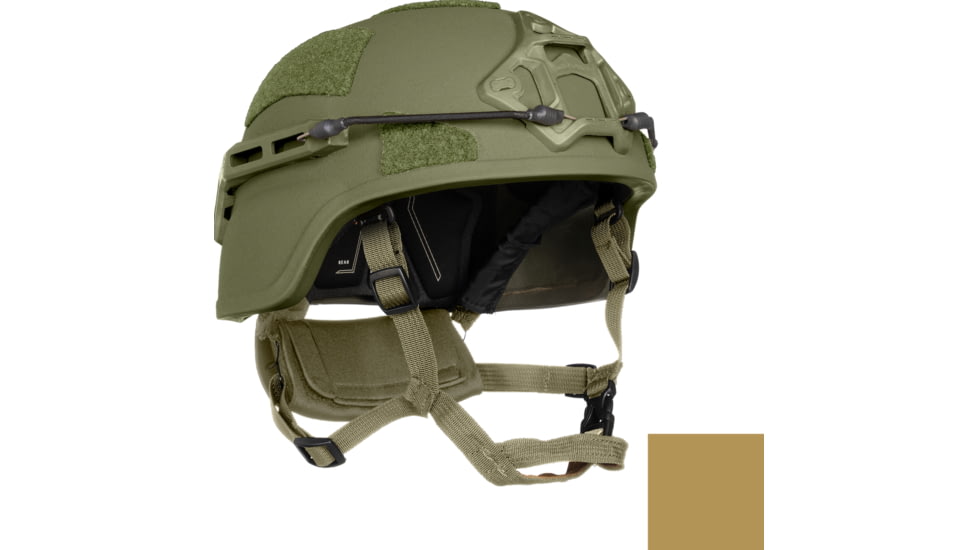 ArmorSource Aire II High Cut U.S. Army Next Generation Advanced Fully Loaded Combat Helmet, Black, Large, 501G2LHCBKSU3LR3KV2