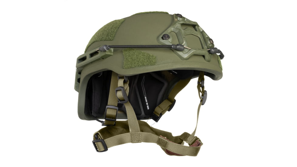 ArmorSource Aire II High Cut U.S. Army Next Generation Advanced Fully Loaded Combat Helmet, Cam Green, Large, 501G2LHCCGSU3LR3KV2