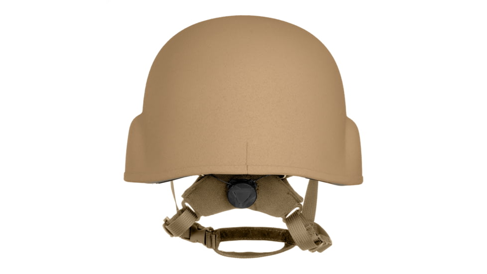 ArmorSource AS-200 Full Cut NIJ IIIA Ballistic Helmet, Coyote Brown, Extra Large, 200XLRCCBS