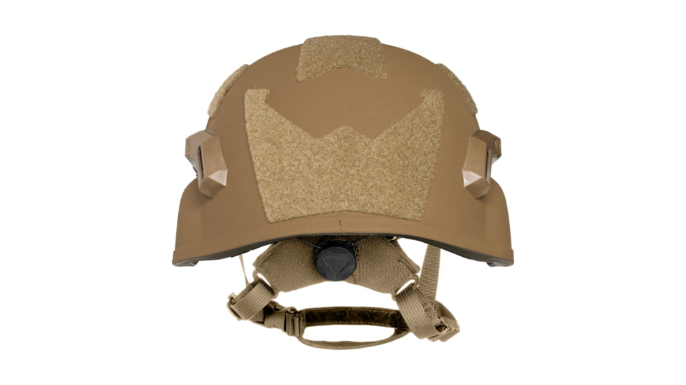 ArmorSource AS-200 NIJ IIIA Fully Loaded Ballistic Helmet, Regular Cut, Coyote Brown, Extra Large, 200XLRCCBSU3LR3KV2